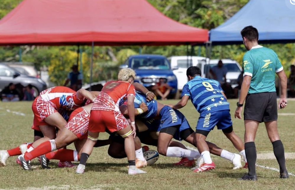 Tuvalu in a scrum